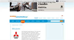 Desktop Screenshot of mitsubishi.katalog-samochodow.pl