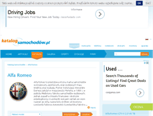 Tablet Screenshot of alfa-romeo.katalog-samochodow.pl