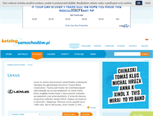 Tablet Screenshot of lexus.katalog-samochodow.pl