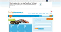 Desktop Screenshot of katalog-samochodow.pl