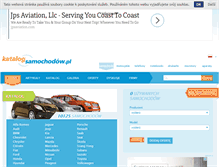 Tablet Screenshot of katalog-samochodow.pl