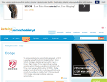 Tablet Screenshot of dodge.katalog-samochodow.pl