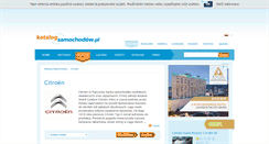Desktop Screenshot of citroen.katalog-samochodow.pl
